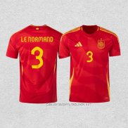 Camiseta Primera Espana Jugador Le Normand 2024