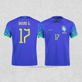 Camiseta Segunda Brasil Jugador Bruno G. 2022