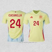 Camiseta Segunda Espana Jugador Cucurella 2024