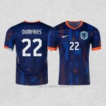 Camiseta Segunda Paises Bajos Jugador Dumfries 24-25