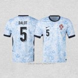 Camiseta Segunda Portugal Jugador Dalot 2024