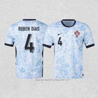 Camiseta Segunda Portugal Jugador Ruben Dias 2024