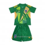 Camiseta Italia Portero 24-25 Nino Verde