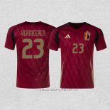 Camiseta Primera Belgica Jugador Vermeeren 2024