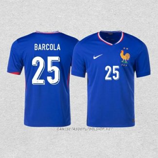 Camiseta Primera Francia Jugador Barcola 2024