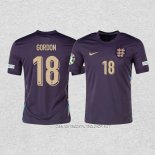 Camiseta Segunda Inglaterra Jugador Gordon 2024