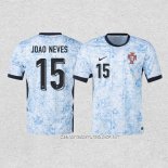 Camiseta Segunda Portugal Jugador Joao Neves 2024